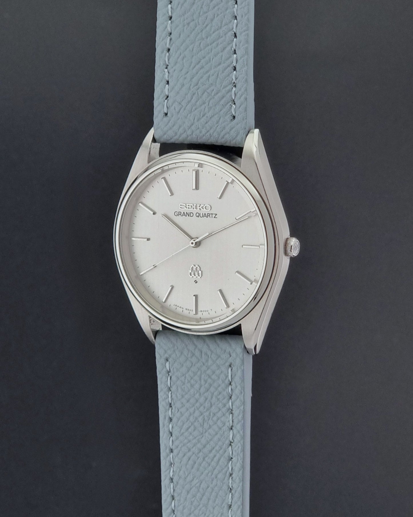 Vintage Seiko Grand Quartz 9940-8000 Wristwatch Twin Quartz 1978 Brushed dial