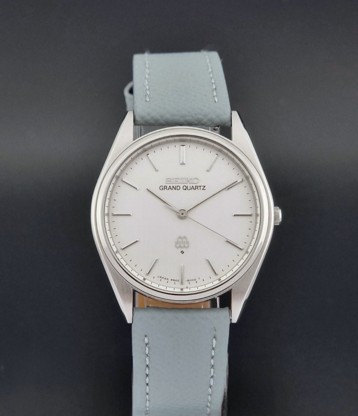 Vintage Seiko Grand Quartz 9940-8000 Wristwatch Twin Quartz 1978 Brushed dial