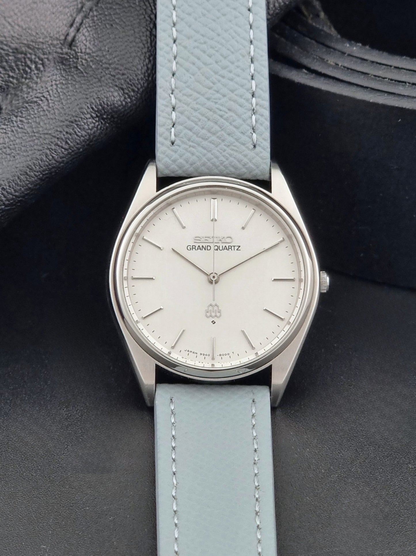 Vintage Seiko Grand Quartz 9940-8000 Wristwatch Twin Quartz 1978 Brushed dial