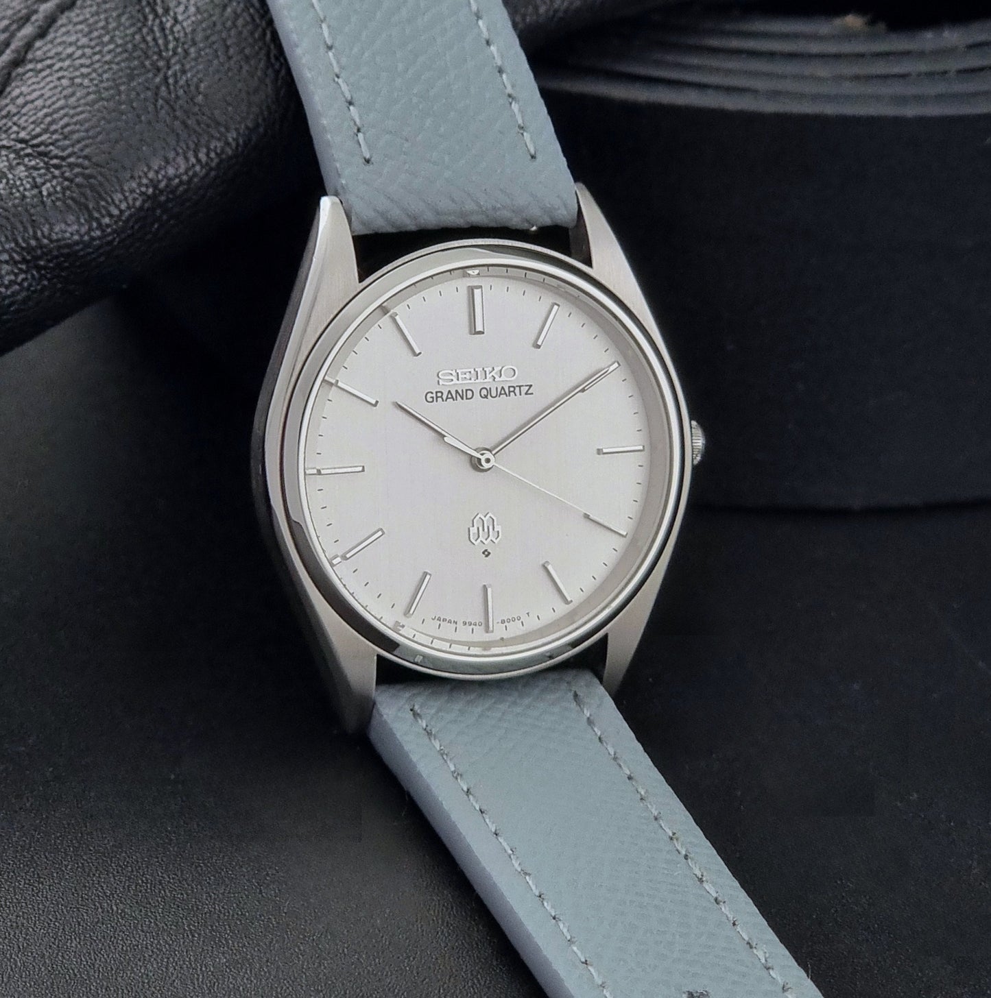 Vintage Seiko Grand Quartz 9940-8000 Wristwatch Twin Quartz 1978 Brushed dial