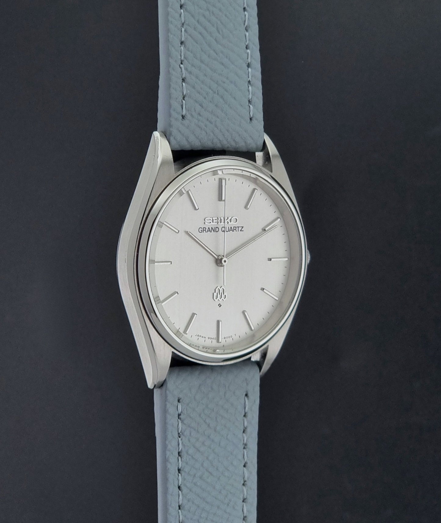 Vintage Seiko Grand Quartz 9940-8000 Wristwatch Twin Quartz 1978 Brushed dial