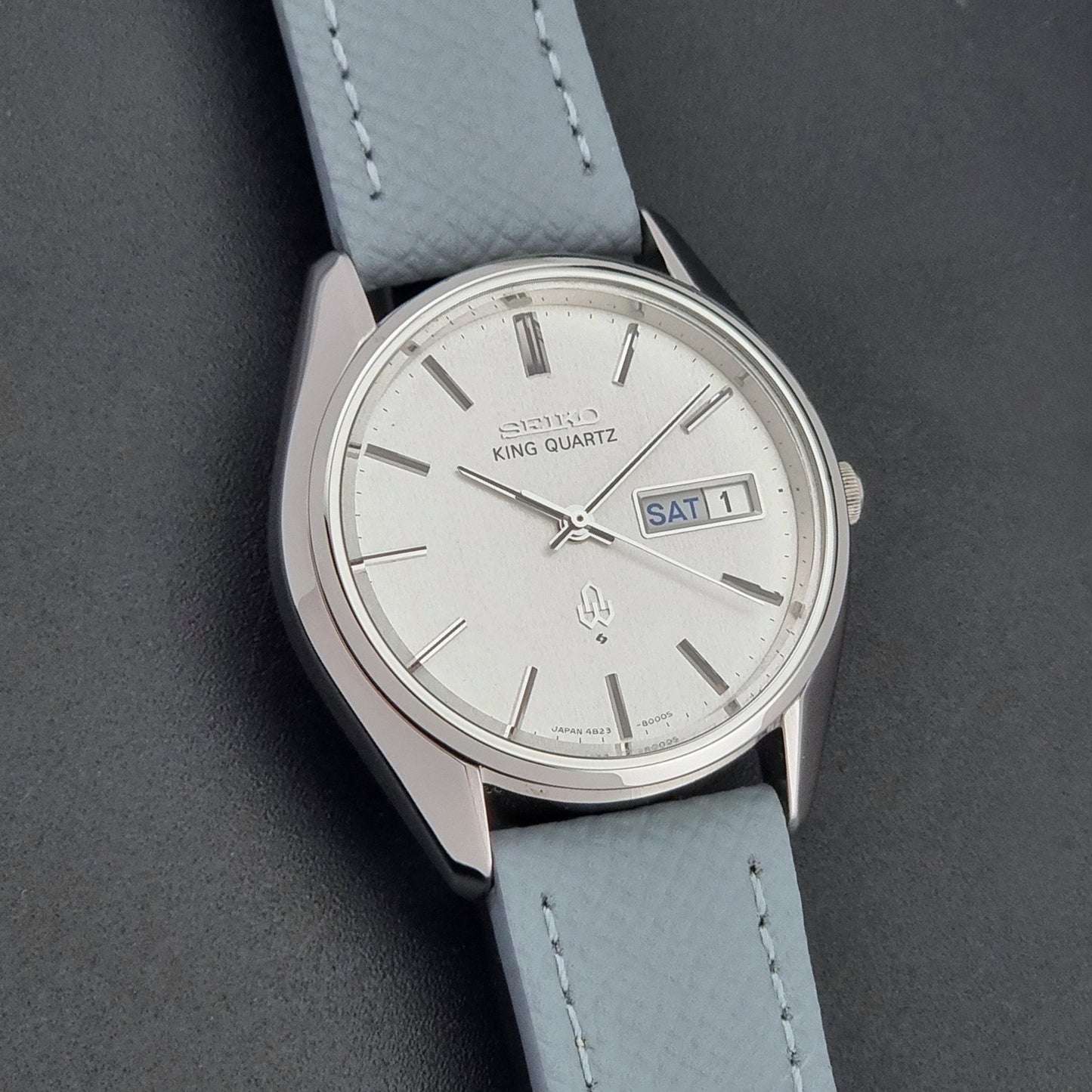 Vintage Seiko King Quartz 4823-8000 watch 1976