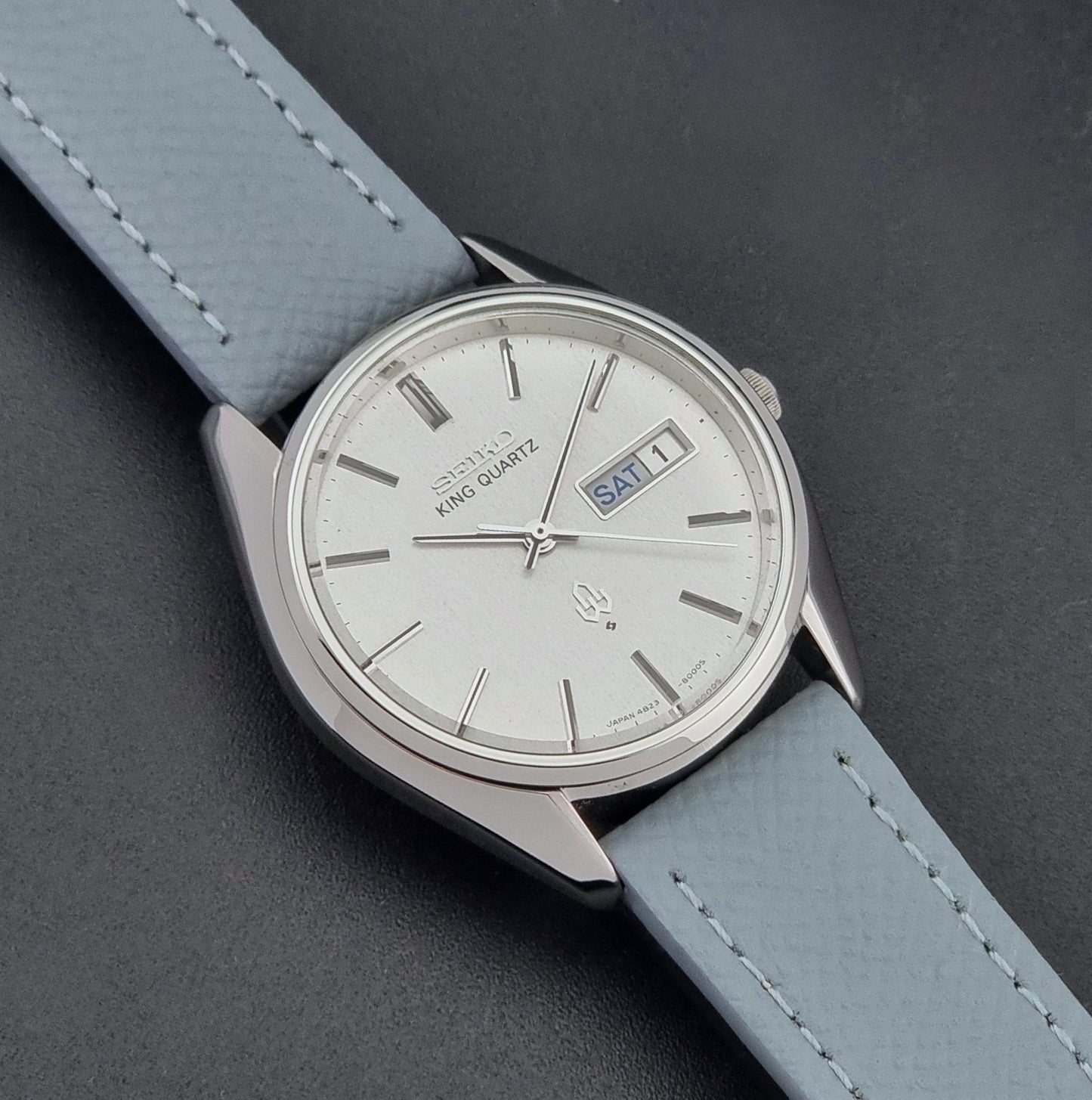 Vintage Seiko King Quartz 4823-8000 watch 1976