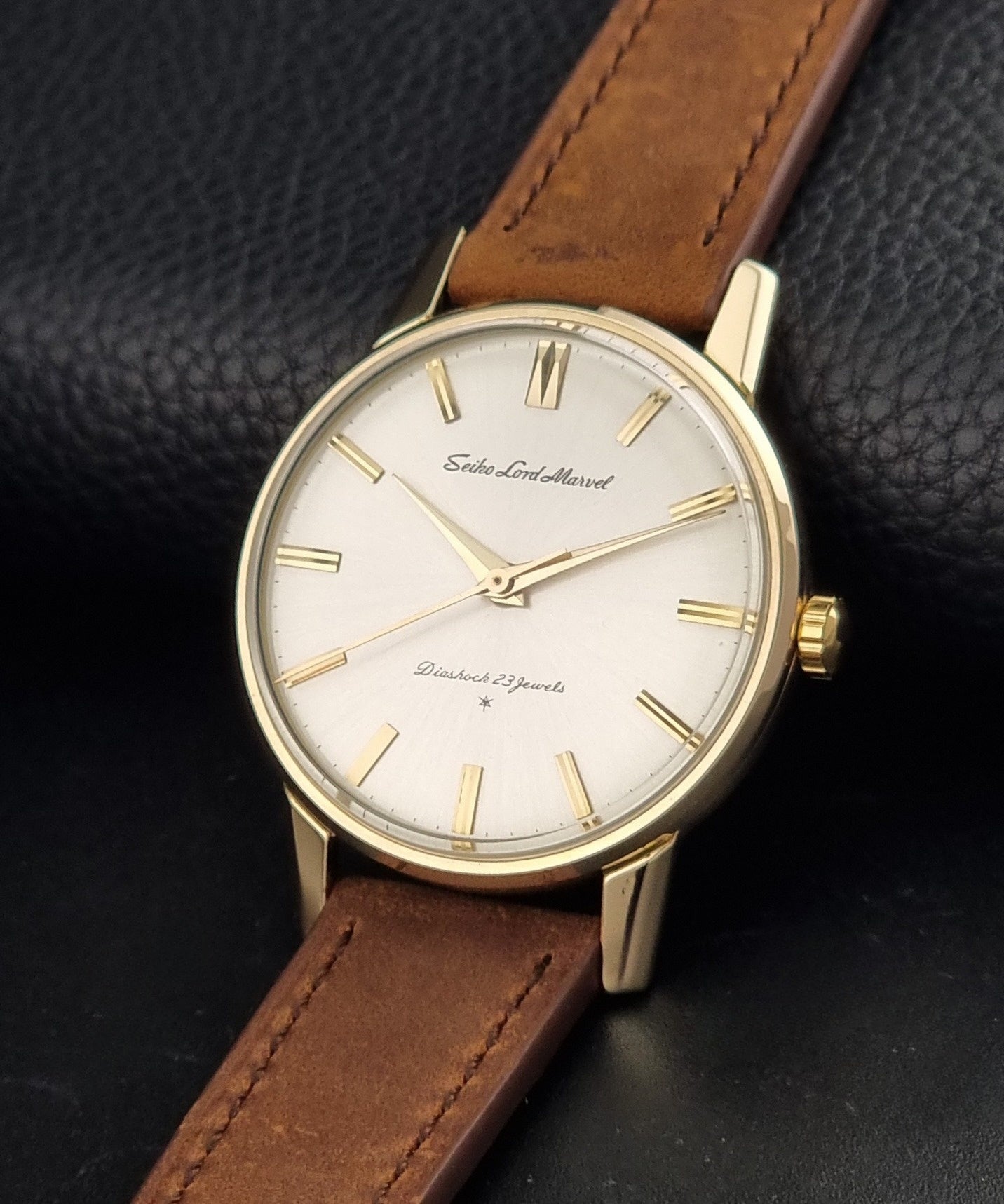 Vintage Seiko Lord Marvel 15027 watch Gold Filled 1963