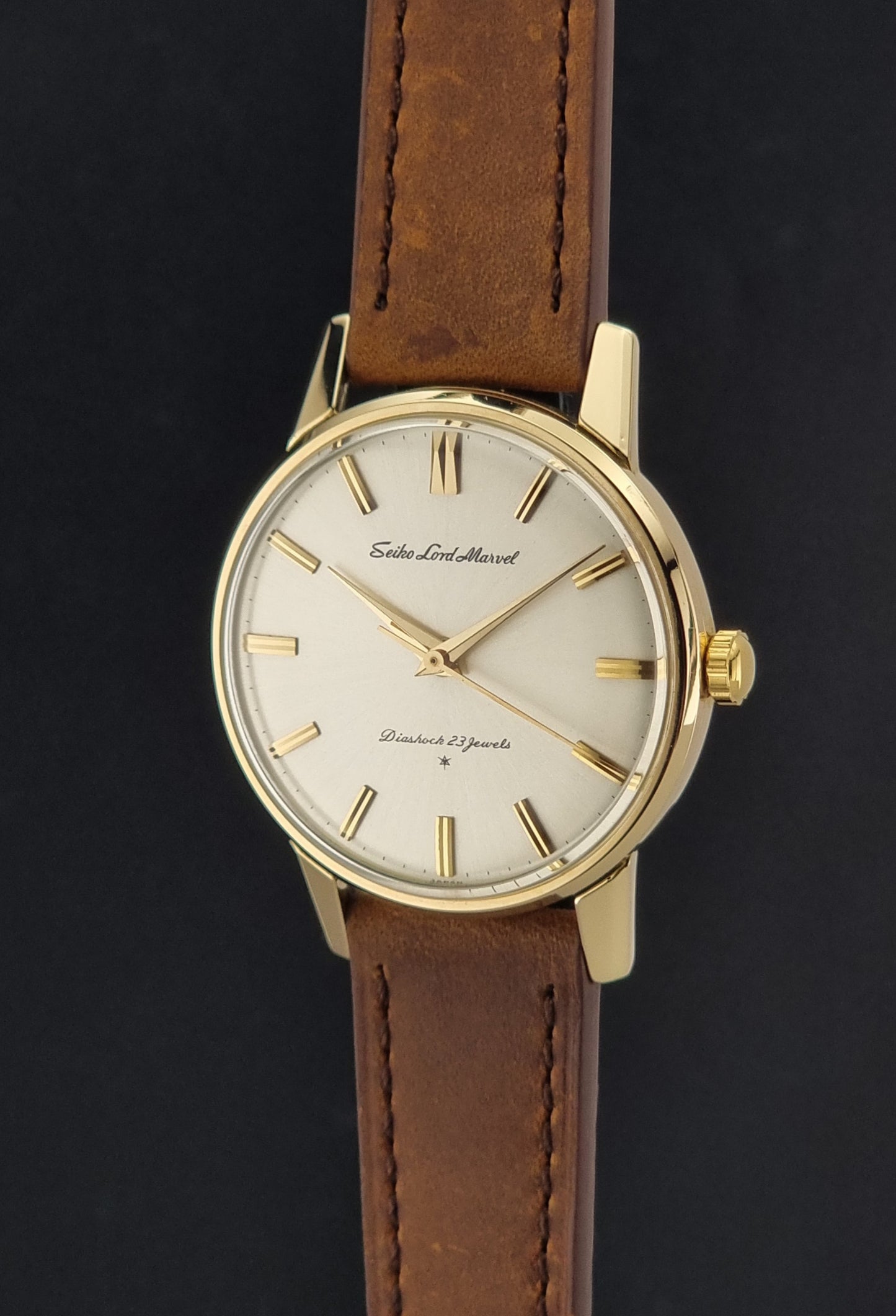 Vintage Seiko Lord Marvel 15027 watch Gold Filled 1963