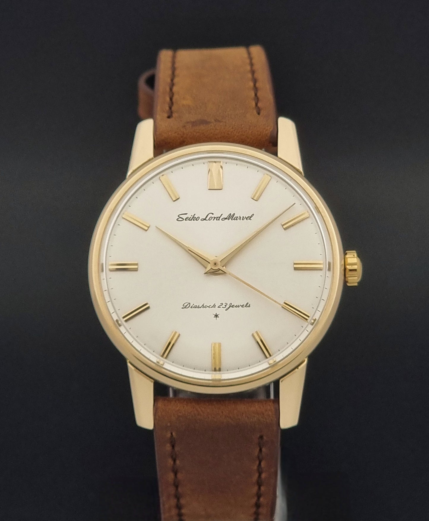 Vintage Seiko Lord Marvel 15027 watch Gold Filled 1963