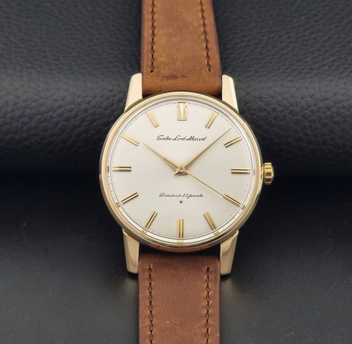 Vintage Seiko Lord Marvel 15027 watch Gold Filled 1963