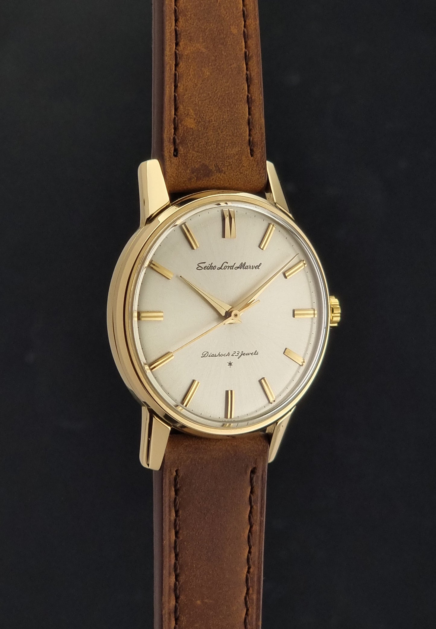 Vintage Seiko Lord Marvel 15027 watch Gold Filled 1963