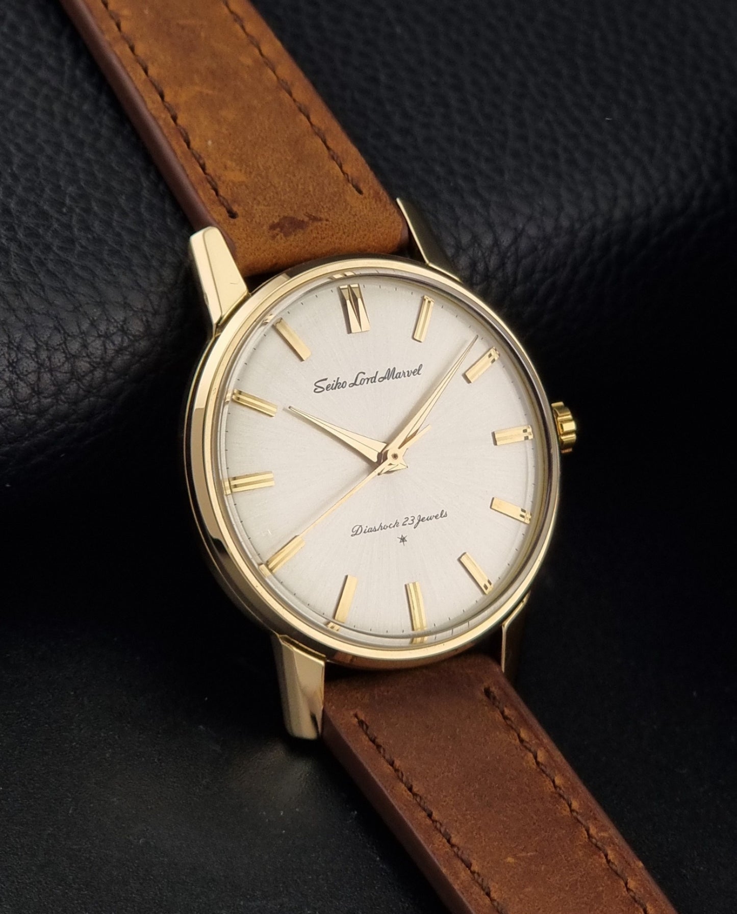 Vintage Seiko Lord Marvel 15027 watch Gold Filled 1963