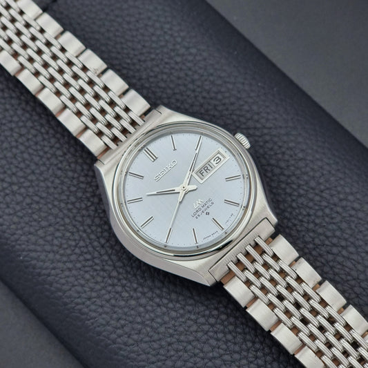 Seiko Wristwatch LordMatic 5606-7010 Vintage 1969 Blue  Dial