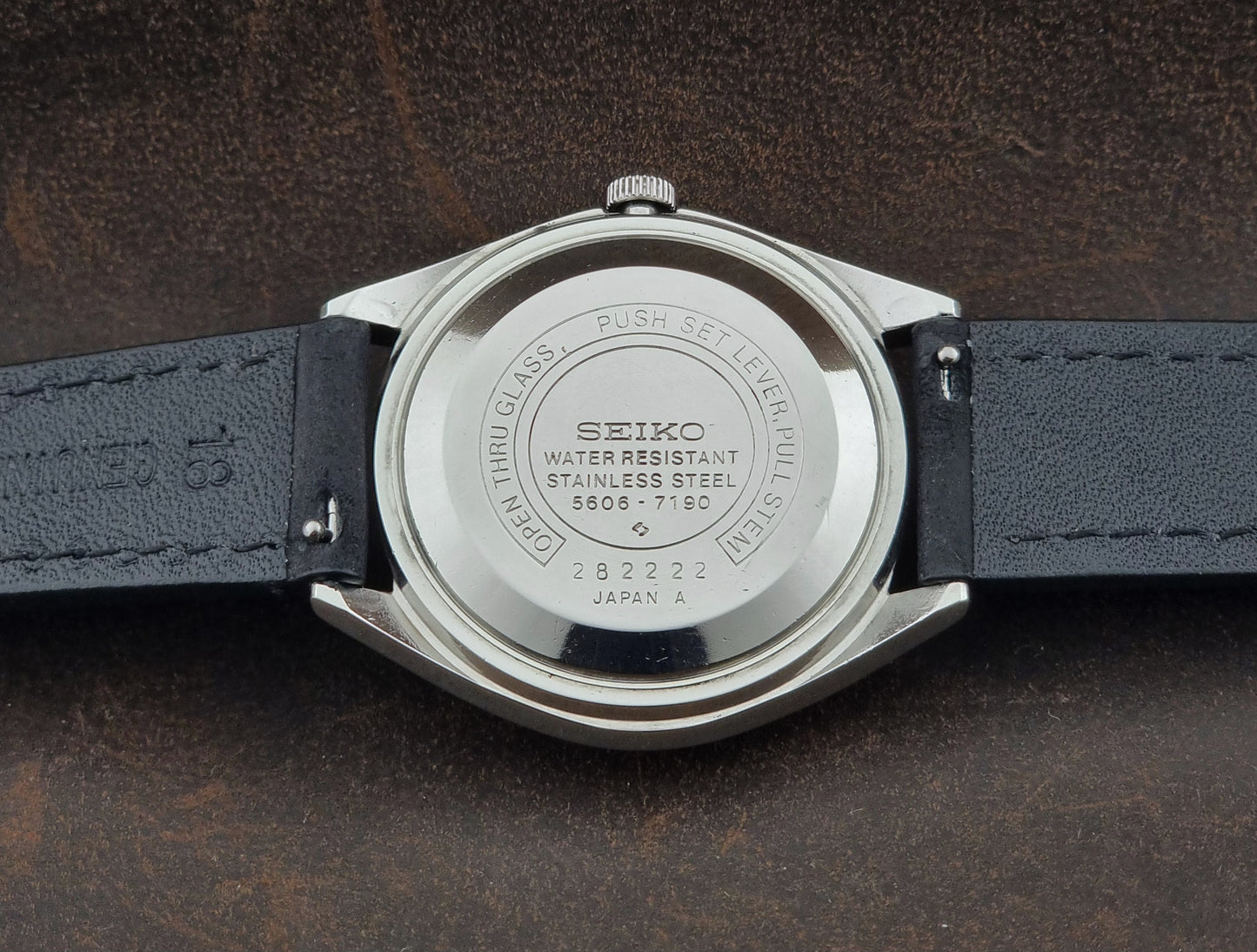 Seiko WristWatch LordMatic 5606-7190 Vintage 1972