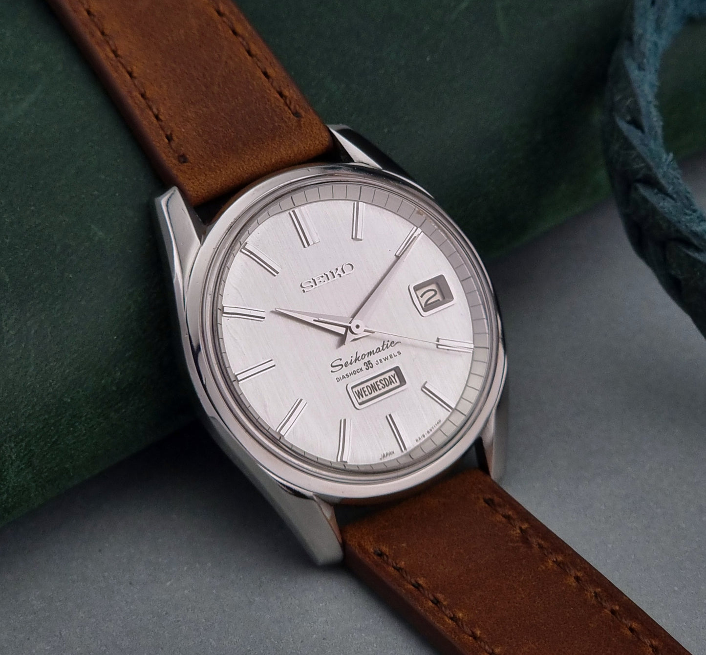 Seiko watch Seikomatic Weekdater 6218-8971 Vintage 1966