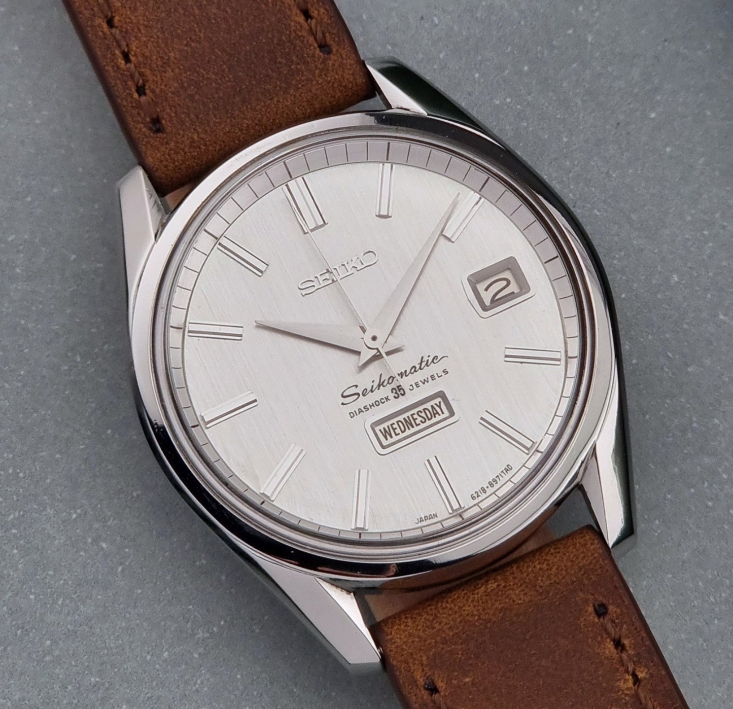 Seiko watch Seikomatic Weekdater 6218-8971 Vintage 1966