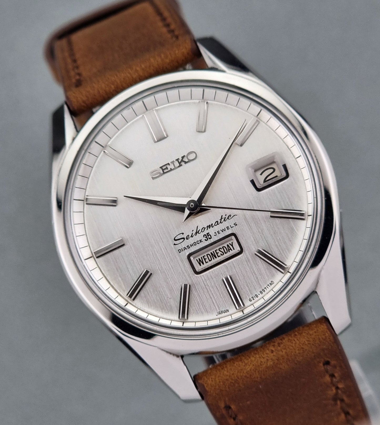 Seiko watch Seikomatic Weekdater 6218-8971 Vintage 1966
