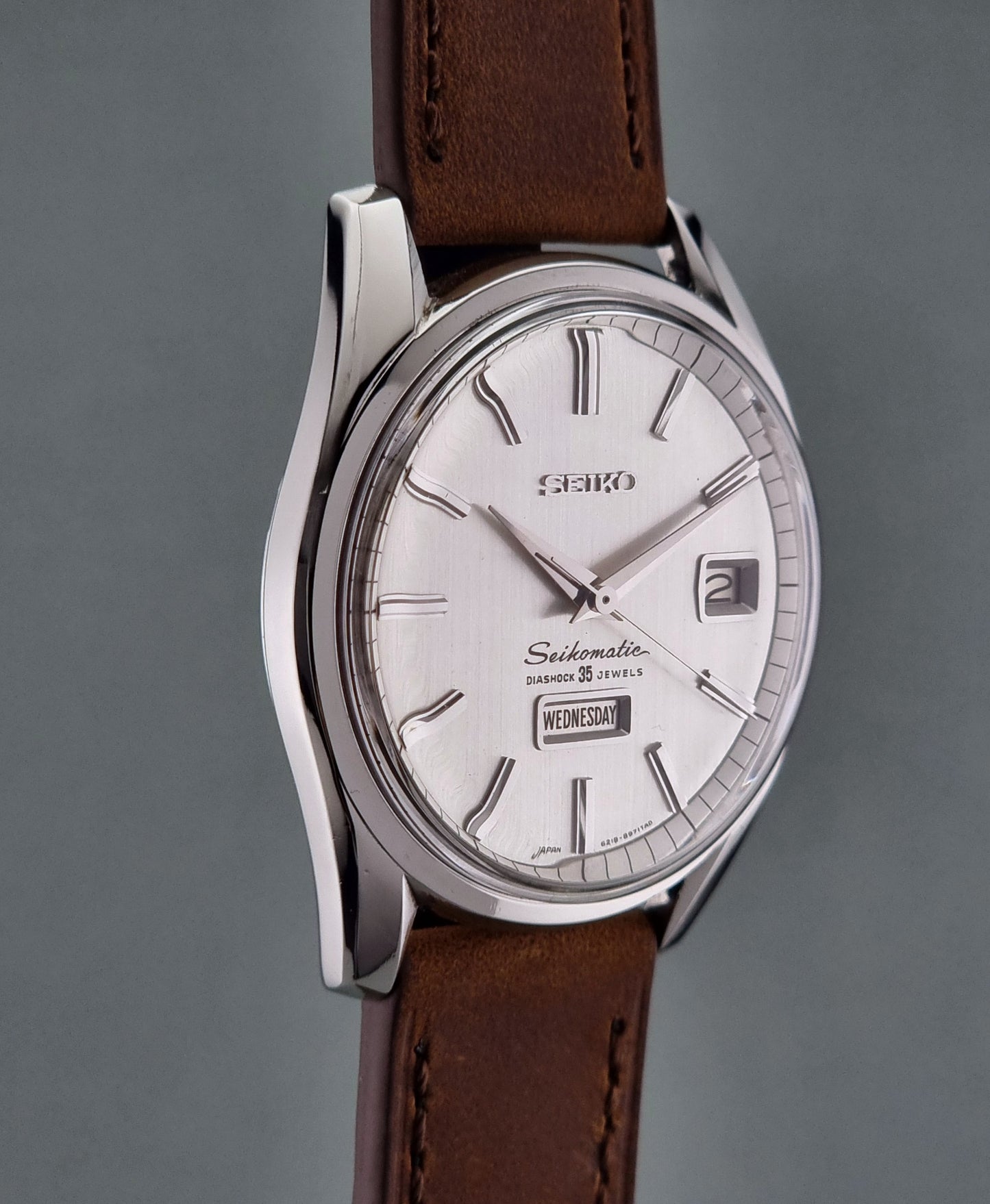 Seiko watch Seikomatic Weekdater 6218-8971 Vintage 1966
