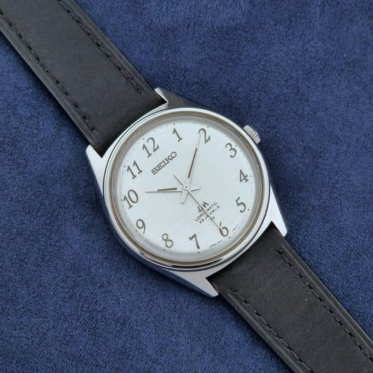 Vintage Seiko watch LordMatic 5601-9000 Numeral Indices 1974