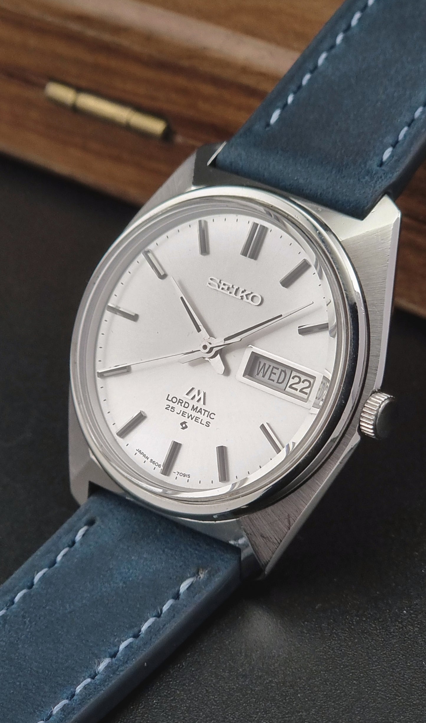 Seiko watch LordMatic 5606-7000 Vintage 1970