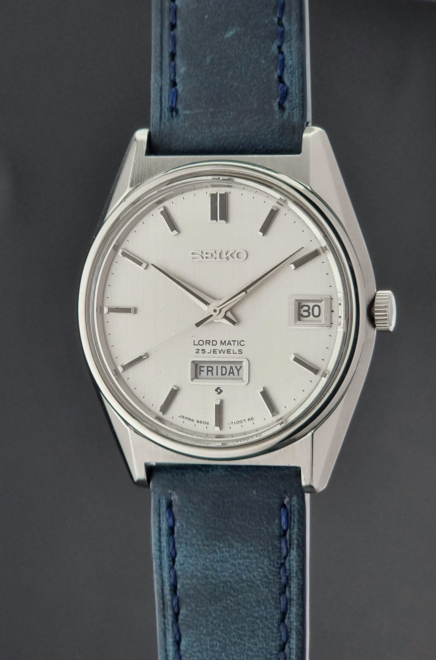 Seiko watch Lordmatic Weekdater 5606-7020 Vintage 1968