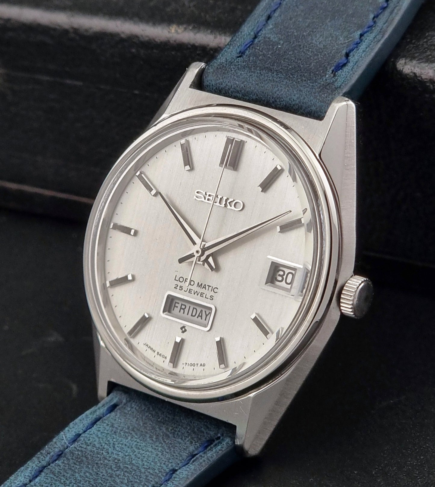 Seiko watch Lordmatic Weekdater 5606-7020 Vintage 1968
