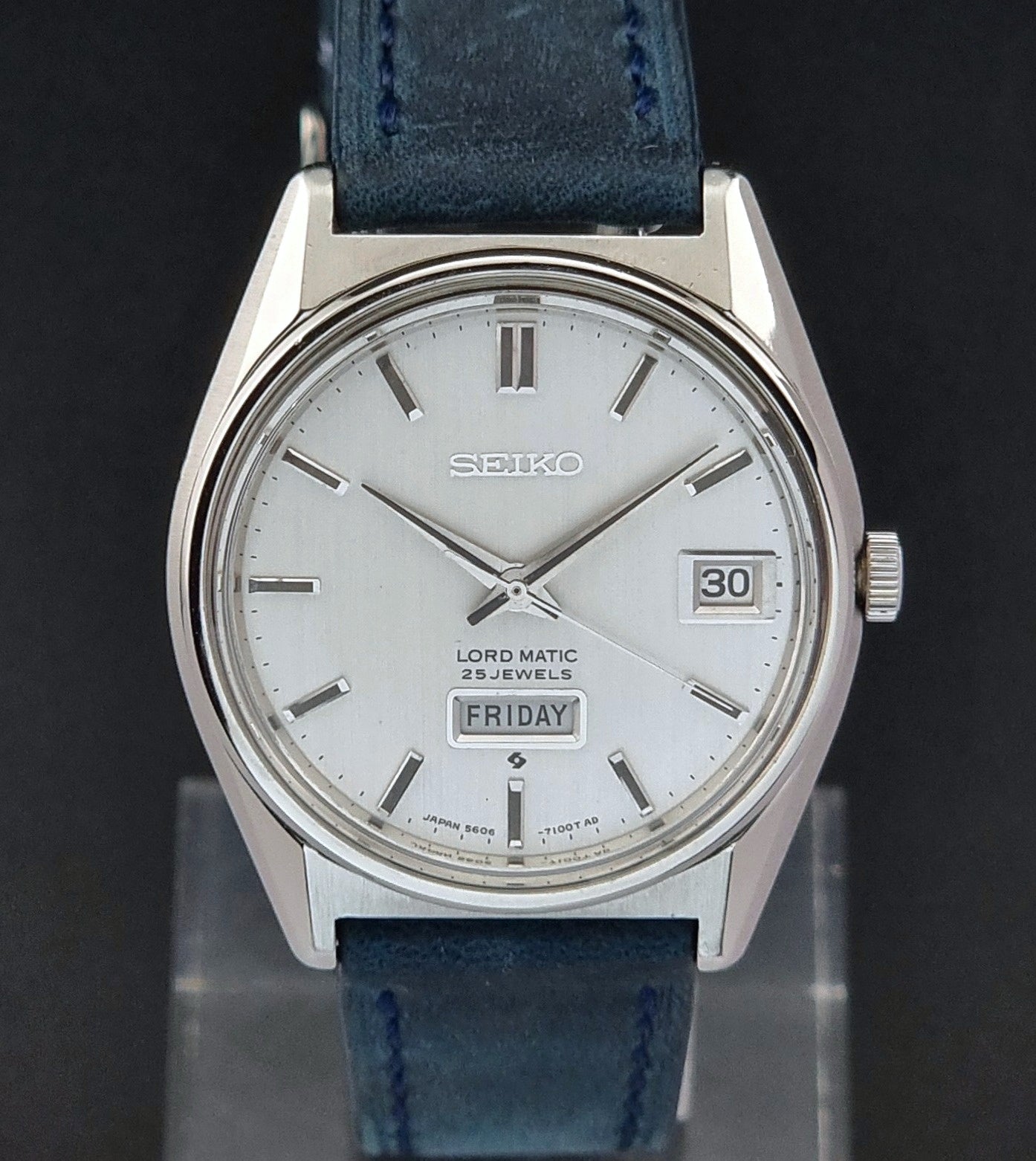 Seiko watch Lordmatic Weekdater 5606-7020 Vintage 1968