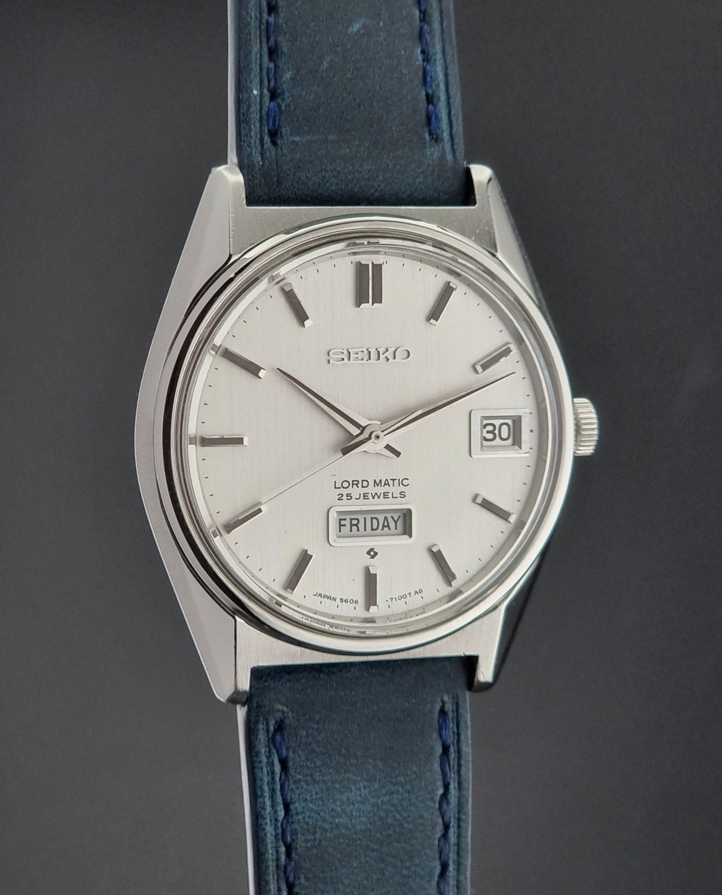 Seiko watch Lordmatic Weekdater 5606-7020 Vintage 1968
