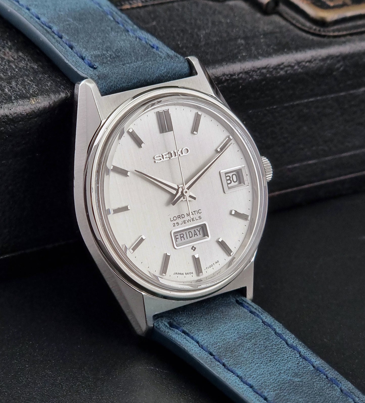 Seiko watch Lordmatic Weekdater 5606-7020 Vintage 1968