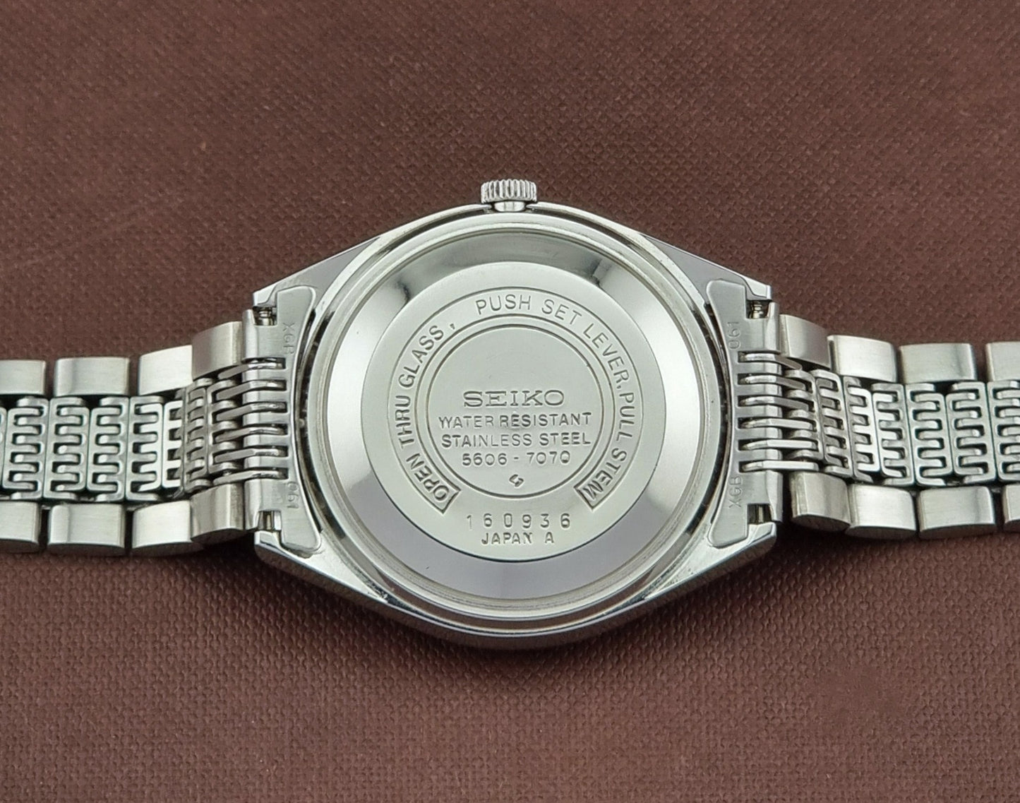 Seiko Wristwatch LordMatic 5606-7070 Vintage 1971