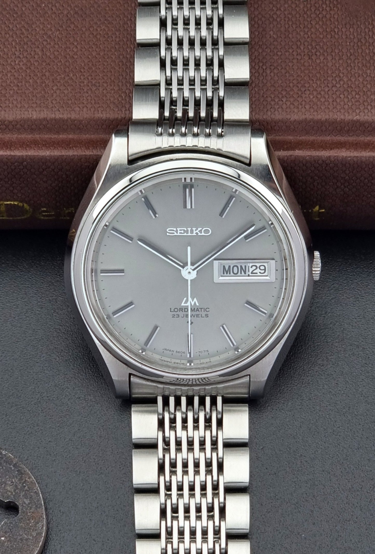 Seiko Wristwatch LordMatic 5606-7070 Vintage 1971