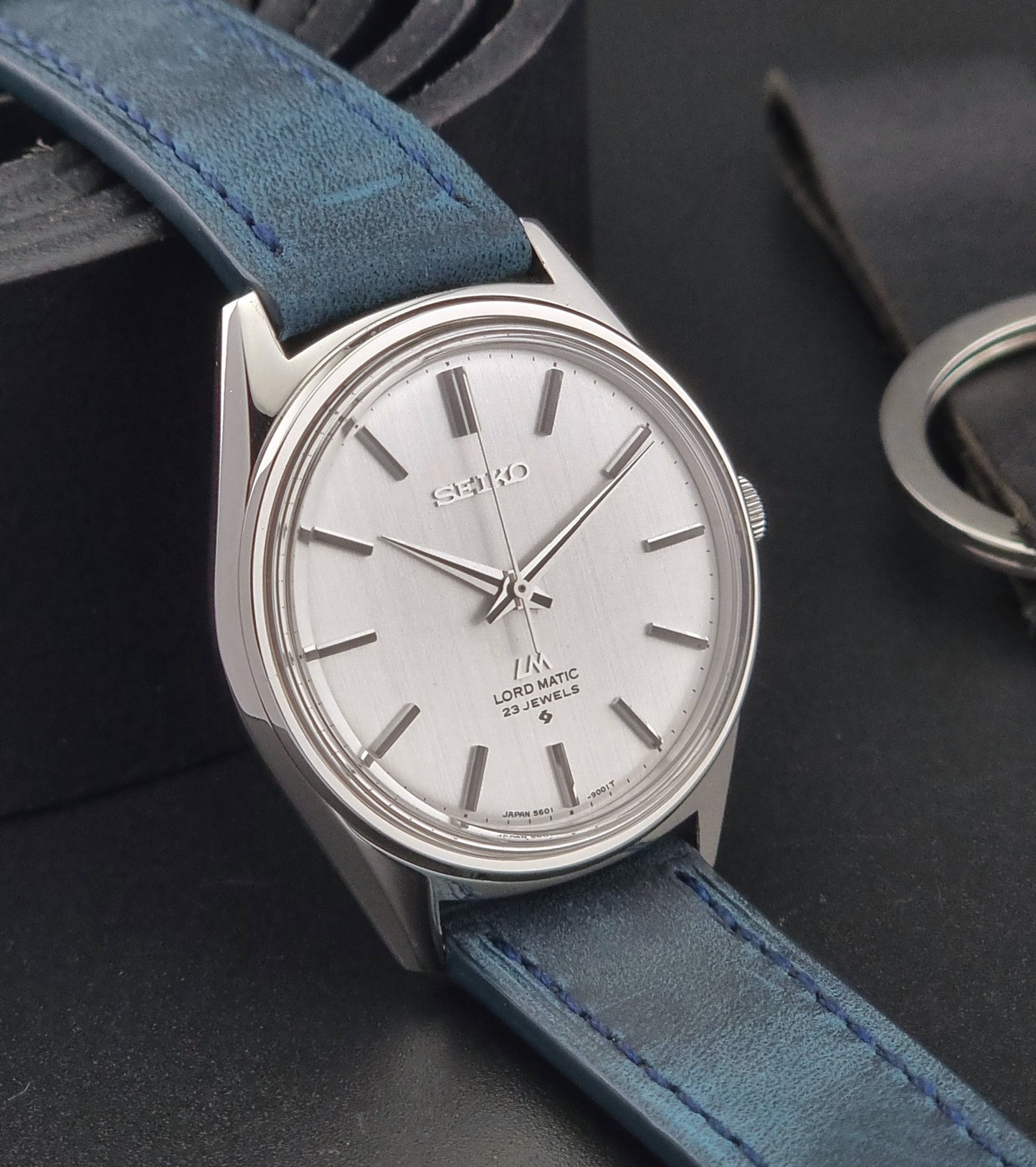 Vintage Seiko watch LordMatic 5601-9000 Automatic 1975