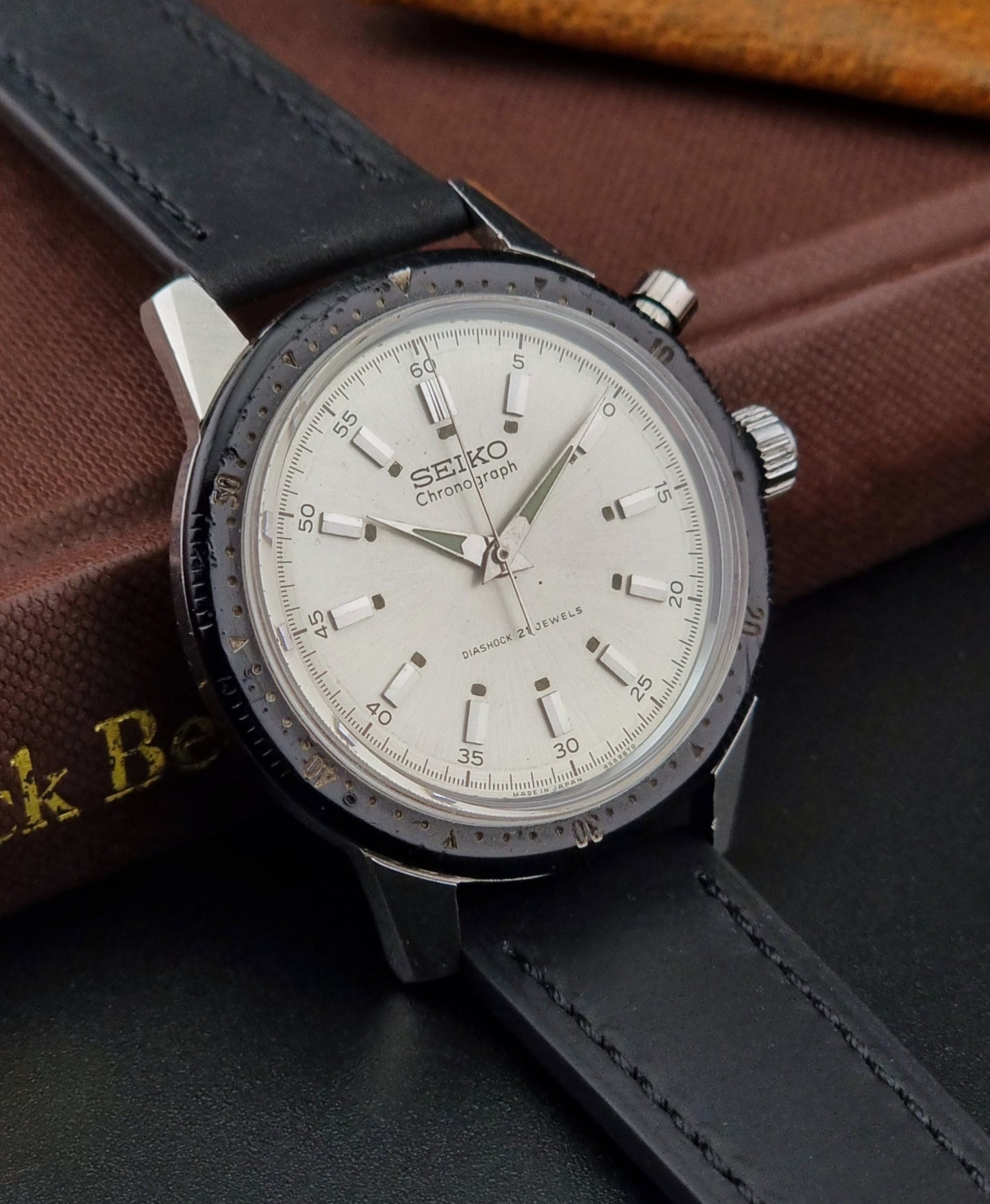 Seiko watch Crown 45899 Tokyo 1964 Olympic Vintage Chronograph