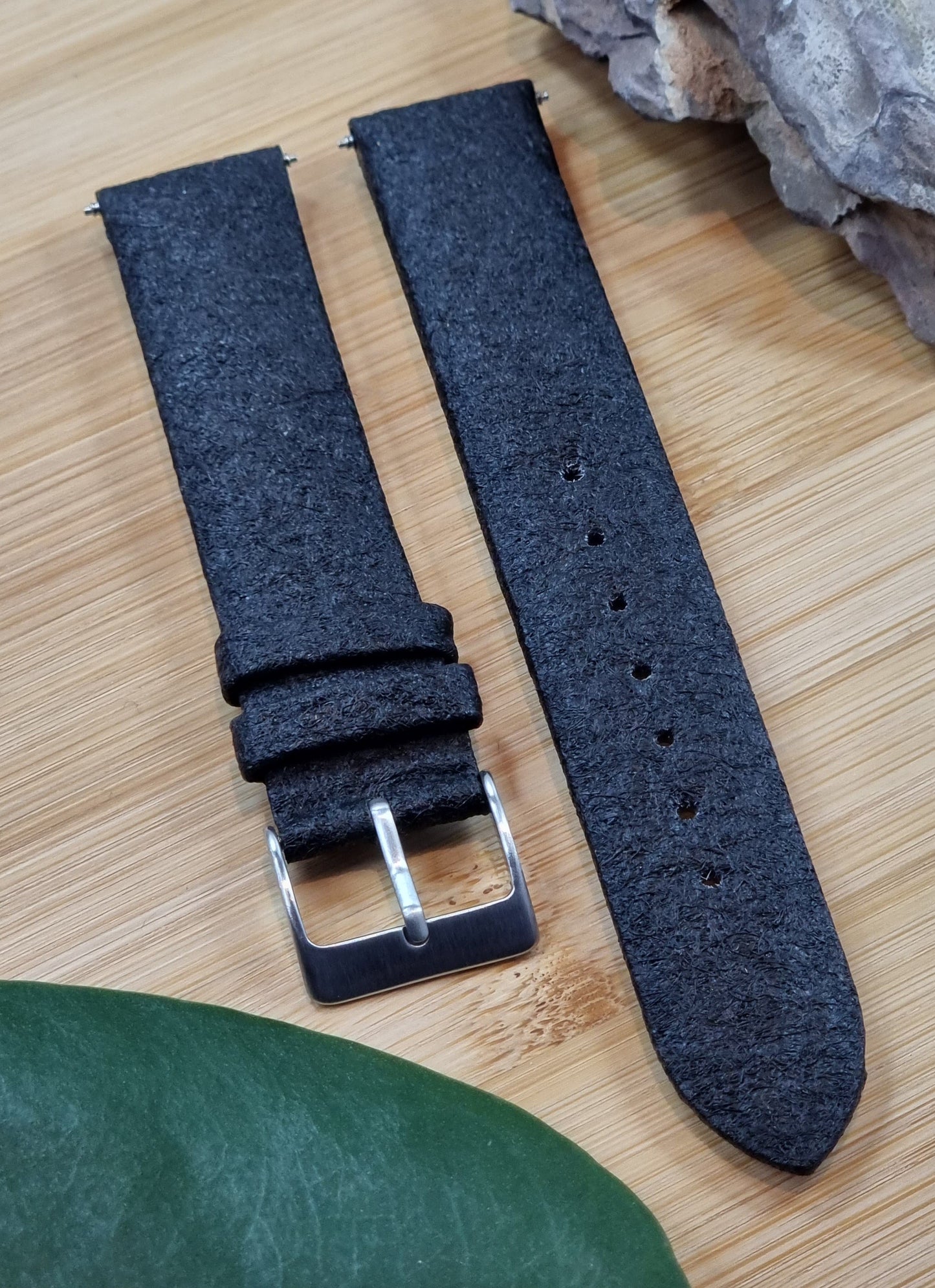 Vegan Watch Strap, Parallel Elegance - Past2PresentWatches - Watch Strap