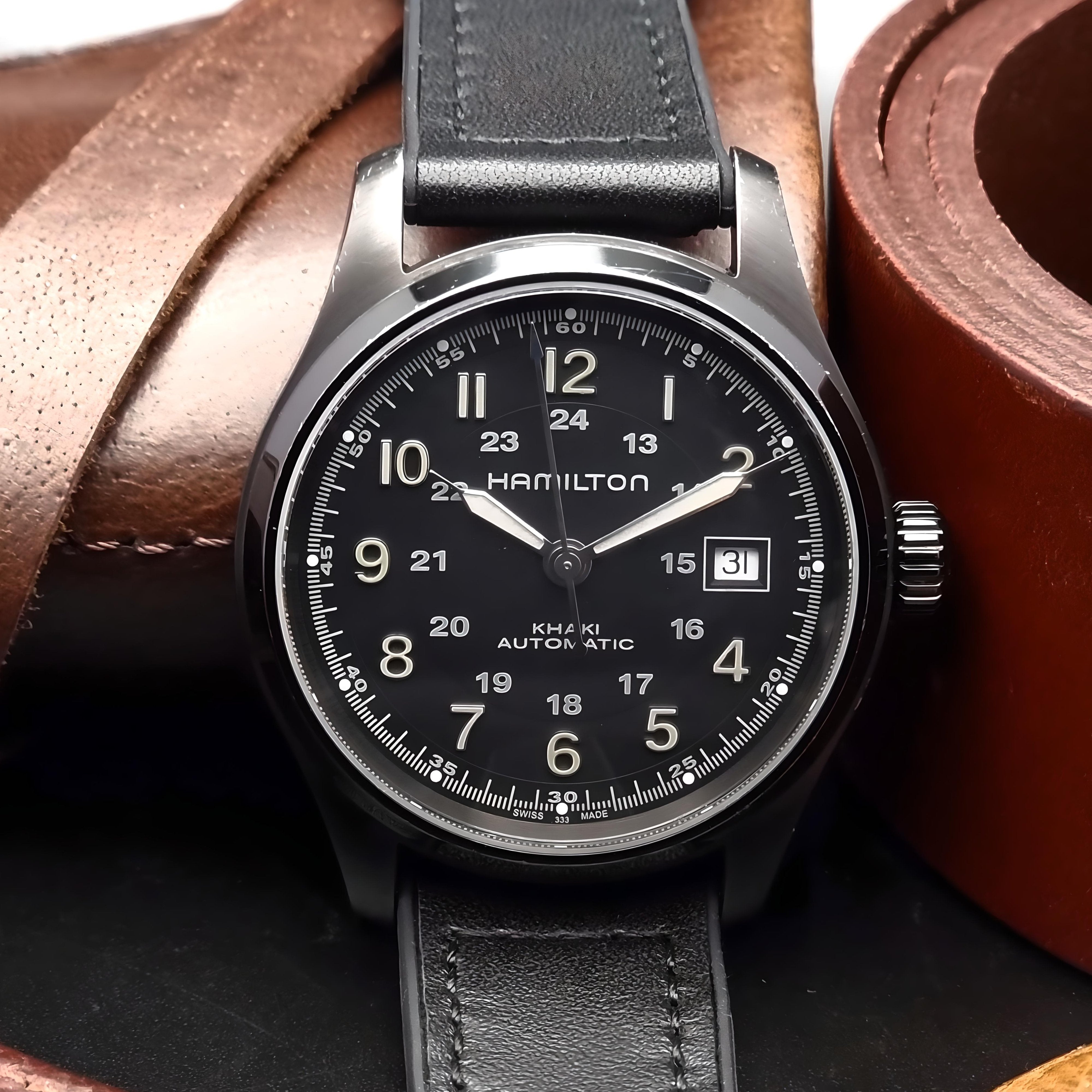 hamilton watch khaki automatic h705850 412196