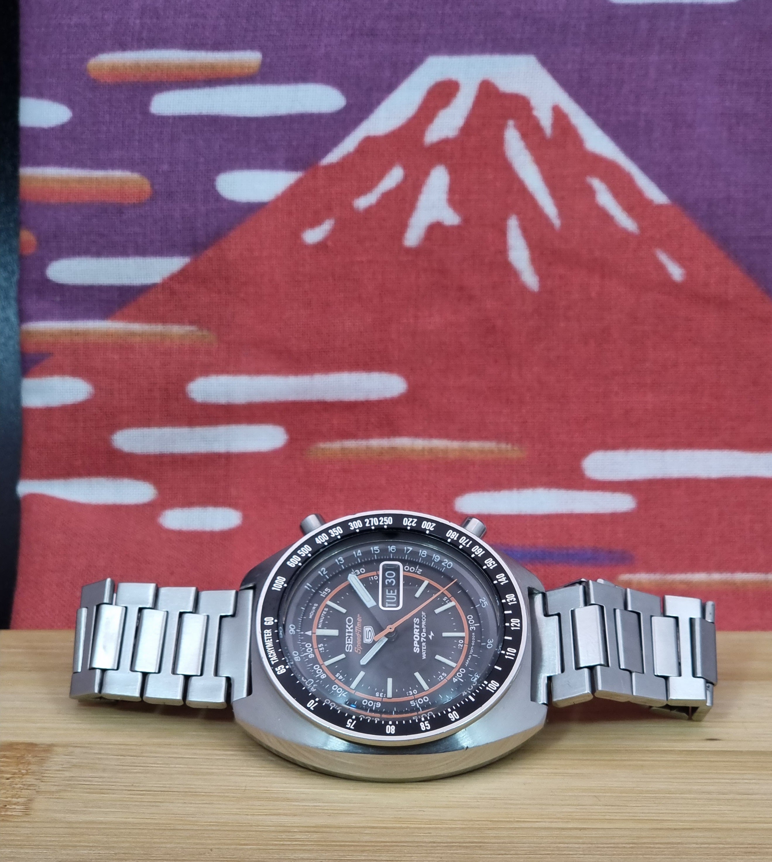 Seiko 5 sports on sale chronograph