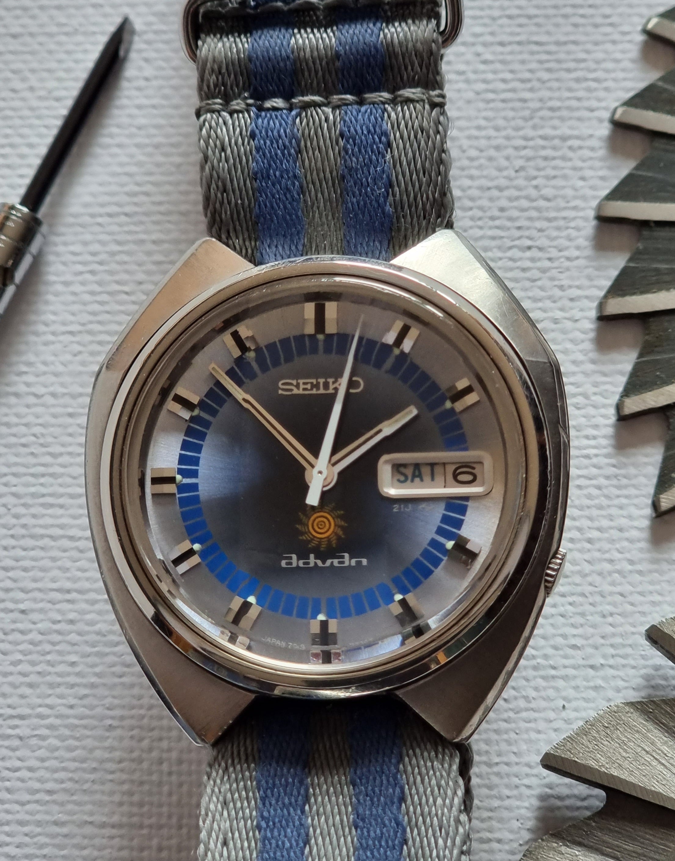 Seiko advan outlet 7019