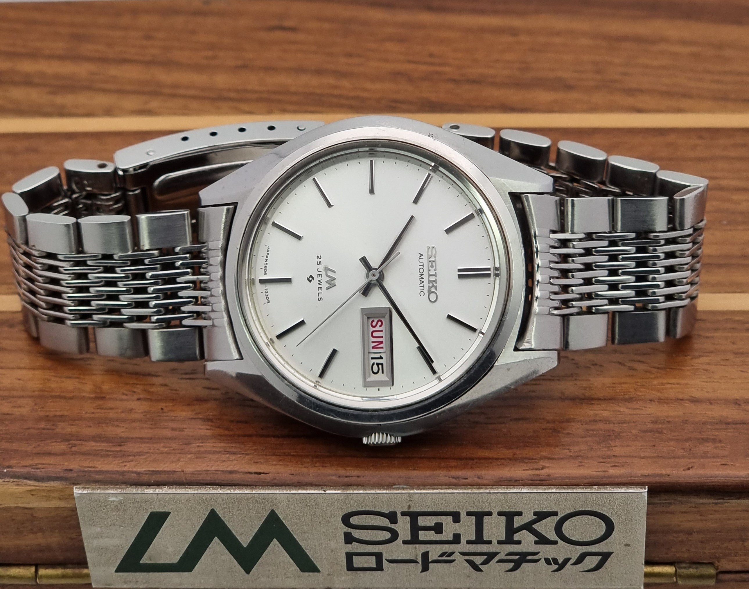 Seiko watch LordMatic 5606-7191 LM Bracelet – Past2PresentWatches