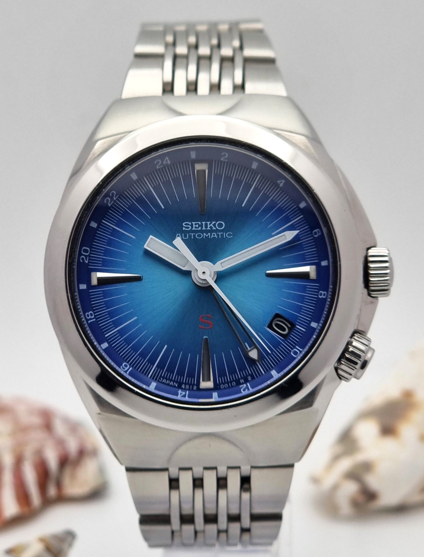 Seiko watch Mechasus SCFF009 GMT 4S26 0010 Original bracelet