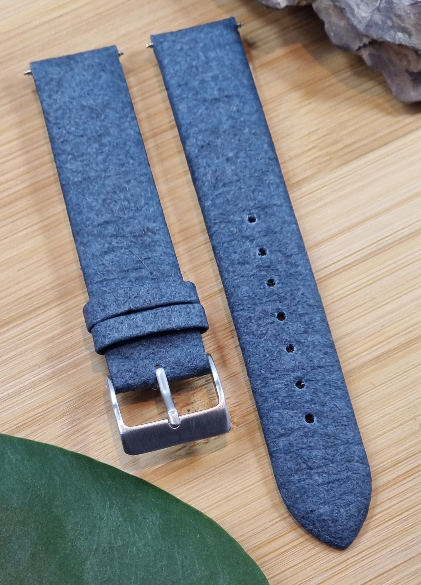 Vegan Watch Strap, Parallel Elegance - Past2PresentWatches - Watch Strap