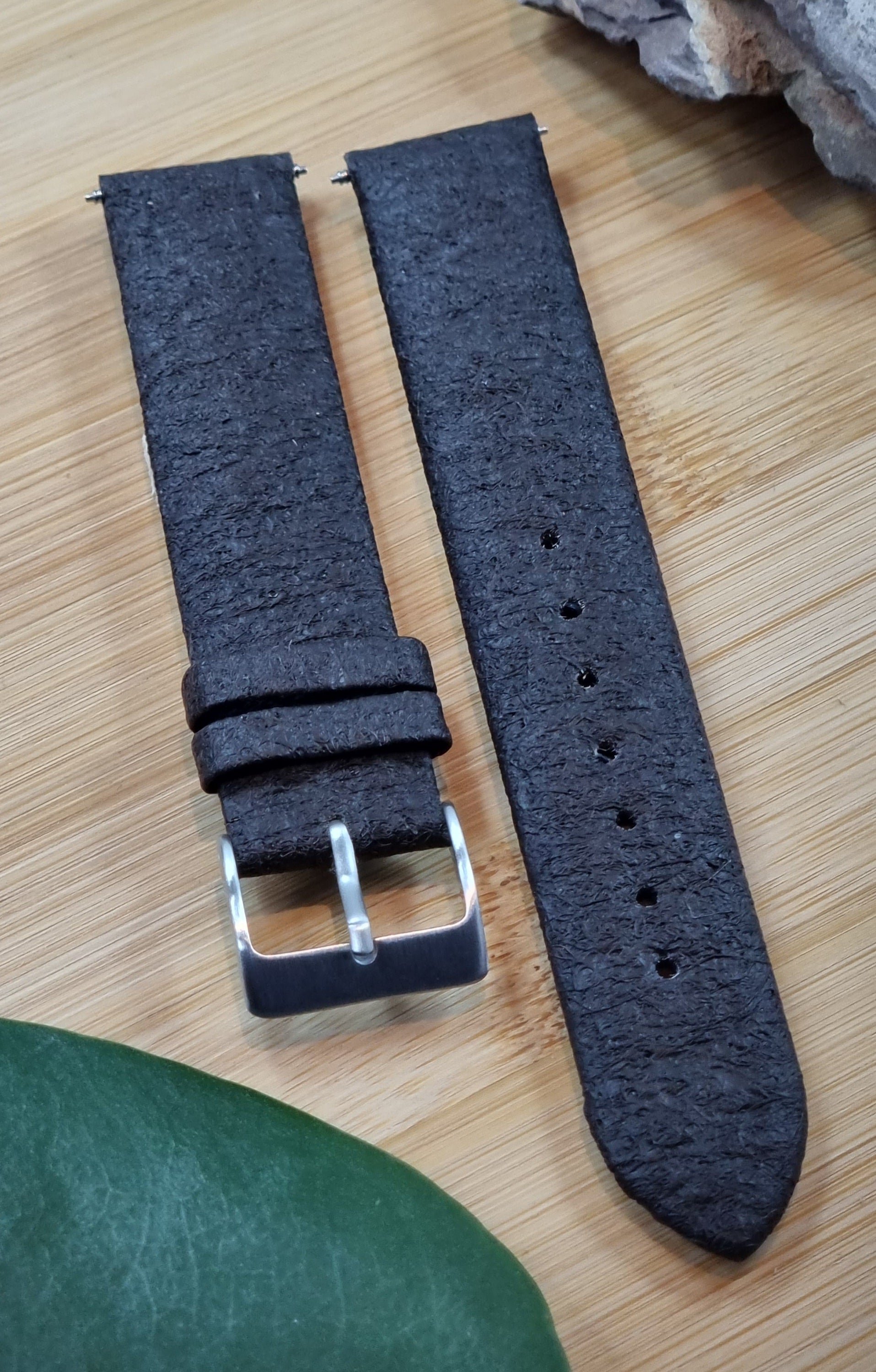 Vegan Watch Strap, Parallel Elegance - Past2PresentWatches - Watch Strap